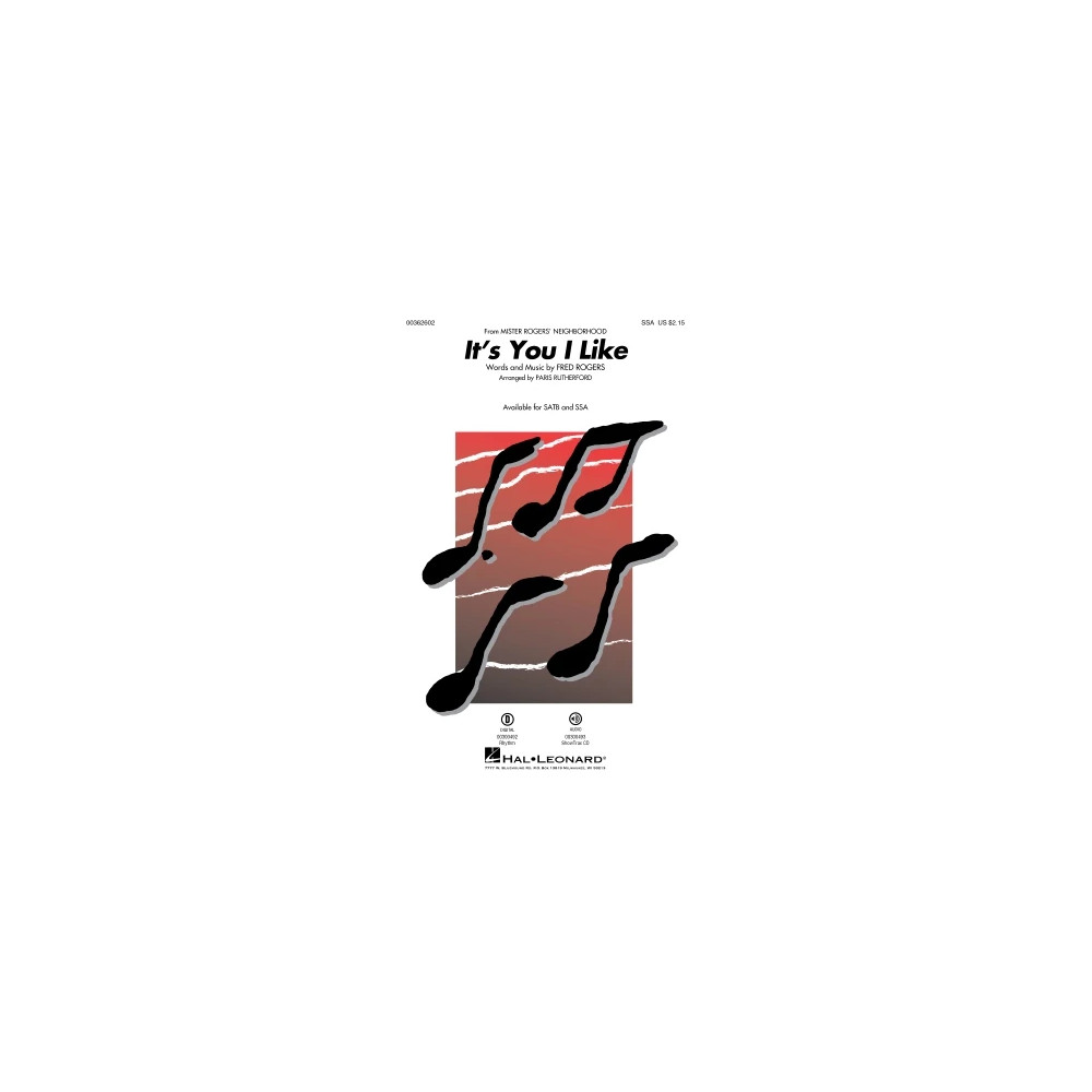 It's You I Like (from Mister Rogers' Neighborhood) (arr. Paris Rutherford)