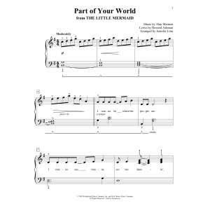 Part Of Your World (from The Little Mermaid) (arr. Jennifer Linn)
