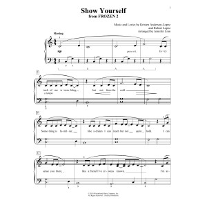 Show Yourself (from Disney's Frozen 2) (arr. Jennifer Linn)