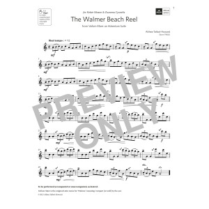 The Walmer Beach Reel (Grade 4 List C9 from the ABRSM Treble Recorder syllabus from 2022)
