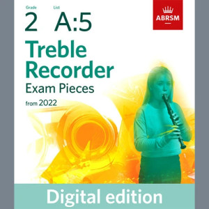 Menuetto from Sonata for the Harp (Grade 2 A5 from the ABRSM Treble Recorder syllabus from 2022)