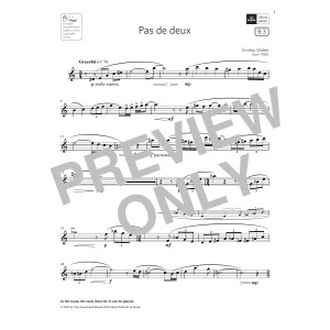 Pas de deux (Grade 4 List B3 from the ABRSM Saxophone syllabus from 2022)