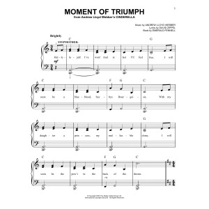 Moment Of Triumph (from Andrew Lloyd Webber's Cinderella)