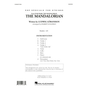 The Mandalorian (arr. Robert Longfield) - Conductor Score (Full Score)