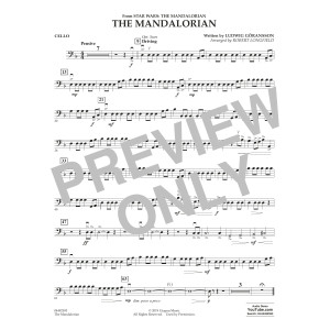 The Mandalorian (arr. Robert Longfield) - Cello