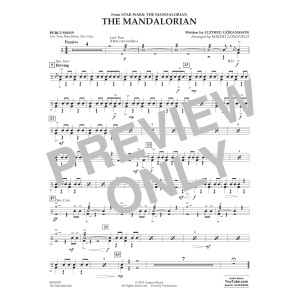 The Mandalorian (arr. Robert Longfield) - Percussion