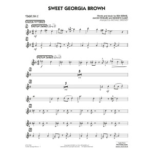 Sweet Georgia Brown (arr. Michael Sweeney) - Tenor Sax 2