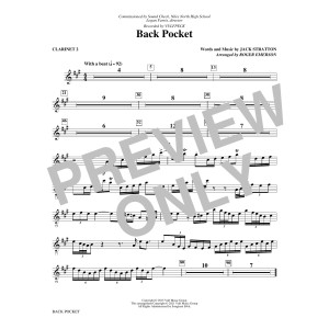 Back Pocket (arr. Roger Emerson) - Clarinet 2