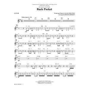 Back Pocket (arr. Roger Emerson) - Guitar