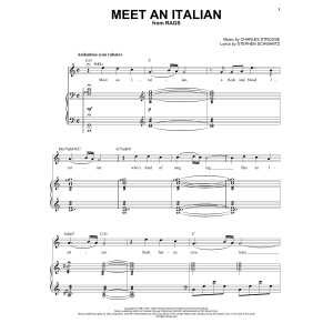 Meet An Italian (from Rags: The Musical)