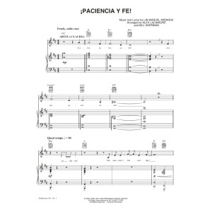 Paciencia Y Fe (from the Motion Picture In The Heights)