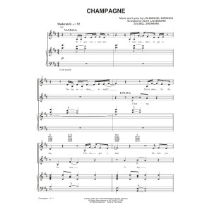 Champagne (from the Motion Picture In The Heights)