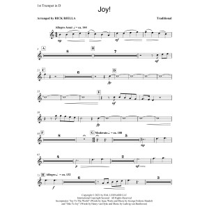 Joy! - Trumpet I
