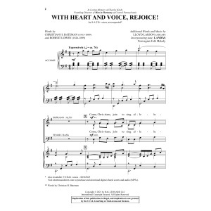 With Heart And Voice, Rejoice!