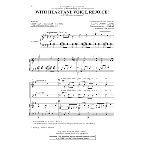 With Heart And Voice, Rejoice!