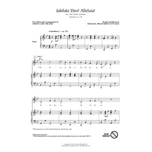 Jubilate Deo! Alleluia! (arr. Cristi Cary Miller)