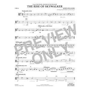 The Rise of Skywalker (from The Rise of Skywalker) (arr. Longfield) - Viola