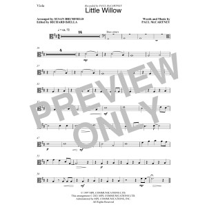 Little Willow (arr. Susan Brumfield) - Viola