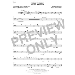 Little Willow (arr. Susan Brumfield) - Cello
