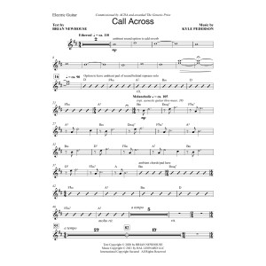 Call Across - Electric Guitar