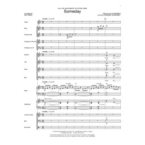 Someday (from The Hunchback Of Notre Dame) (arr. Mac Huff) - Score