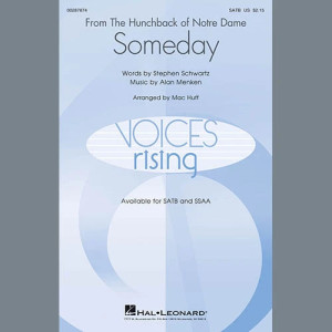 Someday (from The Hunchback Of Notre Dame) (arr. Mac Huff) - Violin
