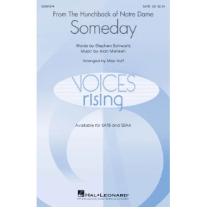 Someday (from The Hunchback Of Notre Dame) (arr. Mac Huff) - Flute