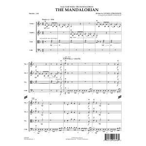 The Mandalorian (from The Mandalorian) (arr. Robert Longfield) - Conductor Score (Full Score)