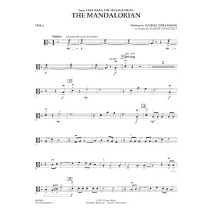 The Mandalorian (from The Mandalorian) (arr. Robert Longfield) - Viola