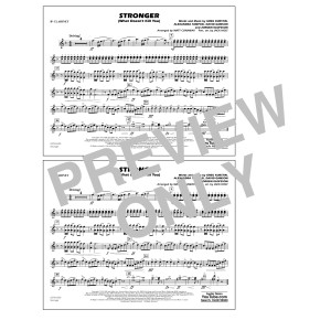 Stronger (What Doesn't Kill You) (arr. Matt Conaway) - Bb Clarinet