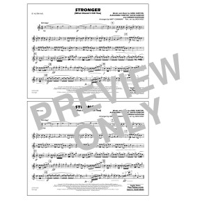 Stronger (What Doesn't Kill You) (arr. Matt Conaway) - Eb Alto Sax