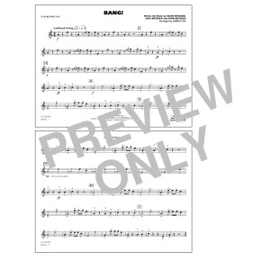 Bang! (arr. Ishbah Cox) - Eb Baritone Sax