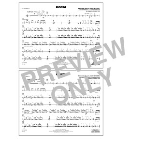 Bang! (arr. Ishbah Cox) - Snare Drum