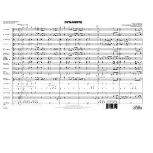 Dynamite (arr. Ishbah Cox) - Conductor Score (Full Score)