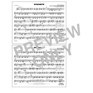 Dynamite (arr. Ishbah Cox) - Eb Alto Sax