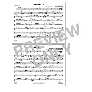 Dynamite (arr. Ishbah Cox) - Eb Baritone Sax