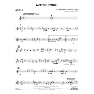 Moten Swing (arr. Rick Stitzel) - Alto Sax 2