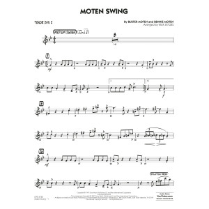 Moten Swing (arr. Rick Stitzel) - Tenor Sax 2
