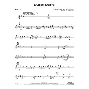 Moten Swing (arr. Rick Stitzel) - Trumpet 1