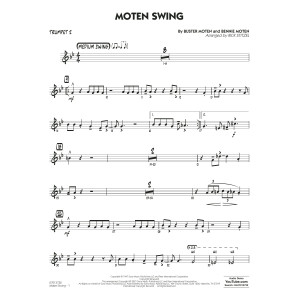 Moten Swing (arr. Rick Stitzel) - Trumpet 2