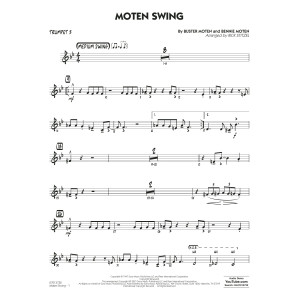 Moten Swing (arr. Rick Stitzel) - Trumpet 3