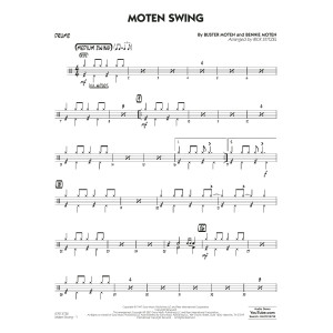Moten Swing (arr. Rick Stitzel) - Drums