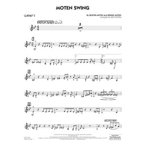 Moten Swing (arr. Rick Stitzel) - Clarinet 2