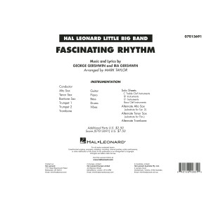 Fascinating Rhythm (arr. Mark Taylor) - Full Score