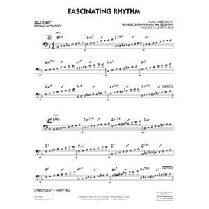 Fascinating Rhythm (arr. Mark Taylor) - Bass Clef Solo Sheet