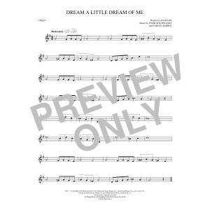 Dream A Little Dream Of Me