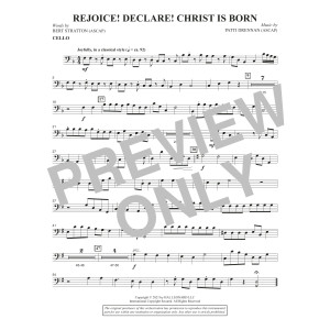Rejoice! Declare! Christ Is Born - Cello