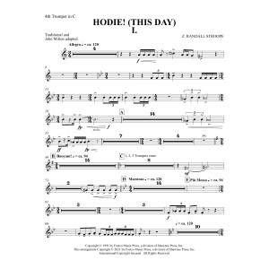 Hodie (This Day) - Trumpet 4 in C