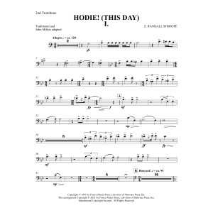 Hodie (This Day) - Trombone 2