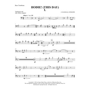 Hodie (This Day) - Bass Trombone